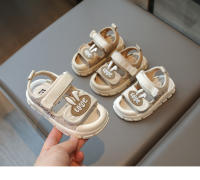 Sandalias Para Niños Y Niñas Verano Nueva Color Caqui Dibujos Animados Niños Bebé Zapatos Suaves Antideslizantes Tallas Reales - details 11
