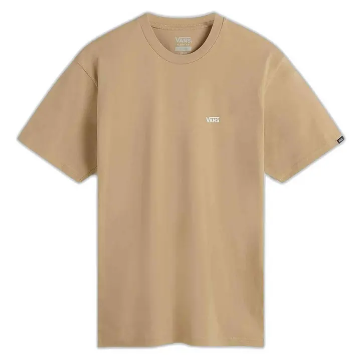 Camiseta de Manga Corta Vans Mn Left Chest Logo para hombre en color beige - 1