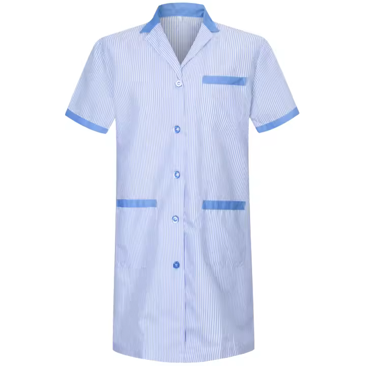 Bata Laboratorio Unisex - bata blanca laboratorio Hombre - bata medico Hombre - bata de laboratorio hombre  T8162 - 1