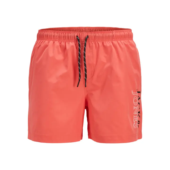 JACK&JONES 12273841 JPSTMAUI JJSWIM DOUBLE LOGO AKM SN JNR Junior Bañador Playa Piscina Bermuda 29651 - 1