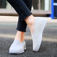 Zapatillas De Mujer Transpirables De Malla Ligeros Y Suaves Para Primavera/Otoño Talla Grande Zapatos Casuales Para Parejas - details 6