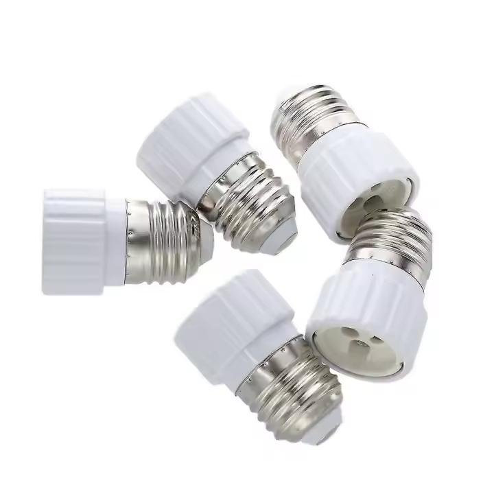 E27 to GU10 Lamp Light Bulb Base Socket Converter Adaptor 5 pack - 1
