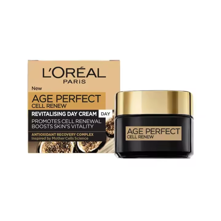 L'Oreal Paris Age Perfect Crema Cuidado Revitalizante de Dia Antiarrugas, Firmeza y Vitalidad Complejo Antioxidante de Recuperación 50ml - 1