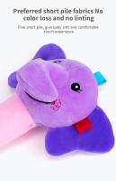 Juguetes Educativos Para Bebés Rattle De Peluche Animal Tamaño 18x10CM Juguete De Viaje Sensorial Para Recién Nacidos Regalo - details 4