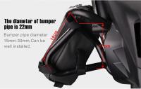 Bolsa Lateral De Motocicleta Rhinowalk 3L Bolsa De Cojín Universal Para Asiento Trasero Multifuncional Bolsa De Hombro Para Avventura En Ruta - details 3