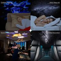 Proyector De Galaxia LED Luz Nocturna Estrellada 360° Giratorio Planetario Lámpara De Noche Para Decoración De Habitaciones Regalo Para Niños Y Niñas - details 14