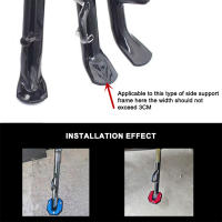 Soporte Lateral Para Motocicleta SEMETAL Pata De Moto Extensión De Almohadilla Accesorio Para Autociclo Cubierta De Paso Lateral - details 4