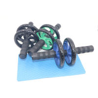 Rodillo De Abdominales Doble Rueda Antideslizante Entrenador De Músculos Abdominales Para Gimnasio Y Ejercicios En Casa Fitness Ab Roller - details 16