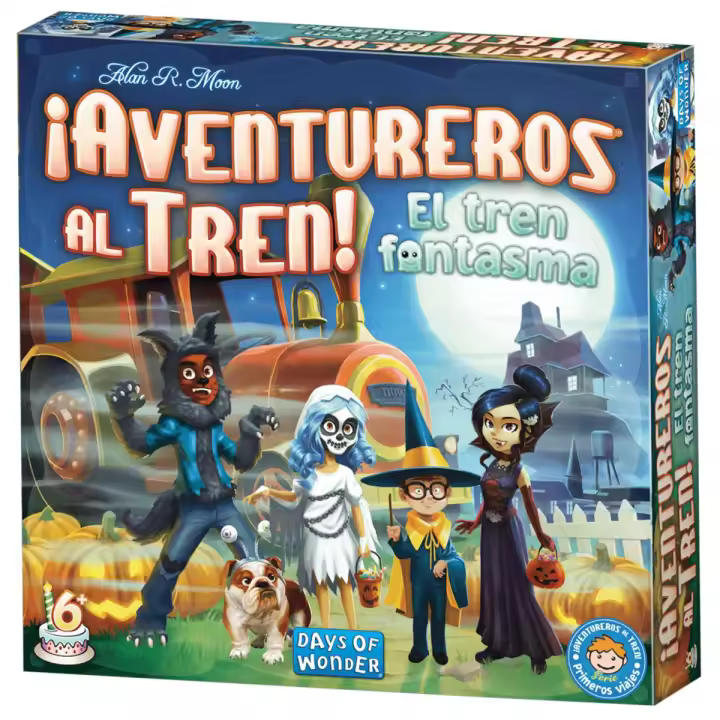 Asmodee - ¡Aventureros al Tren! El tren fantasma - 1