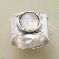 Anillo Vintage De Luna Redonda Para Hombres Y Mujeres Joyería De Aniversario Para Bodas Y Fiestas Regalo Para Niñas - details 0