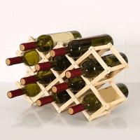 Estante De Almacenamiento De Vino Plegable En Madera Para Casa Y Bar 3/5/6/10 Botellas Herramientas De Barra Armario De Vino - details 2