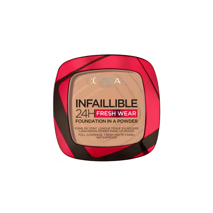L'Oréal París | Infalible 24H Polvos compactos mate de larga duración - 1
