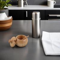 Azucarero Redondo de Madera con Tapa y Cuchara – Capacidad 250 ml – Diseño Natural Decorativo para Cocina – Tratado con Aceite de Linaza – Ideal para Regalo y Uso Diario - details 3