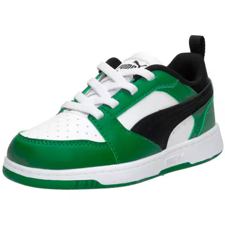 Puma Rebound V6 Lo Ac Inf - Zapatillas Puma para niños y niñas con cierre elástico fácil SLIP ON - UNISEX - 1
