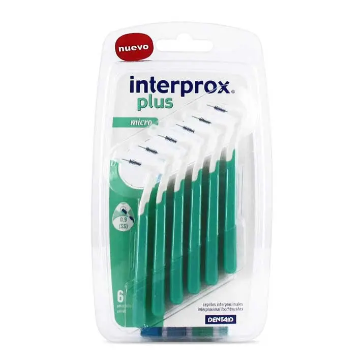 Dentaid Cepillo Interproximal Plus Micro 6u - Limpieza Eficaz y Protección Contra Caries - 1
