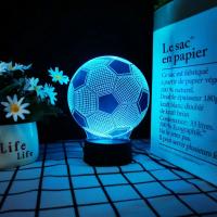 Luz Nocturna LED 3D De Cristiano Nathan Footballer 7/16 Colores Variables Iluminación Visual Para Decoración De Hogar Y Regalo Para Fanáticos Forma Redonda Fuente De Luz LED Sin Baterías Incluidas - details 13