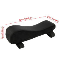 Almohadillas De Apoyo De Codos Para Silla De Oficina 1/2 Piezas Espuma De Memoria Ergonómica Cubierta De Brazaletes Universal Para Alivio De La Presión - details 1