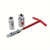 Juego De Herramientas De Reparación De Automóvil 3 Piezas Spark Plug Sleeve T-Shape 16 21 Para Motocicletas Y Coches - details 4