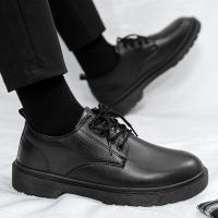 Zapatos Casuales Para Hombre De Cuero Transpirables Con Cordones Hechos a Mano Clásicos De Negocios Moccasins Planos Para La Venta Caliente - details 22