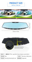 Espejo Retrovisor De Ancho SEAMETAL Para Coche Interior Espejo Retrovisor Curvo HD Antigolpe Universal Con Clip Para Auto Y Bebé - details 9