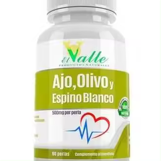 El Valle Ajo Espino Blanco Olivo 60 Perlas - 1