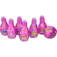 Juego de Bolos Soft Wings, color rosa (3776) + REGALO DIANA  VELCRO Bolos blanditos con dos pelotas. Perfectos para el desarrollo de la psicomotricidad infantil. Divertidos y seguros. Calidad a buen precio. De acuerdo a la normativa CE. +3 años - details 0
