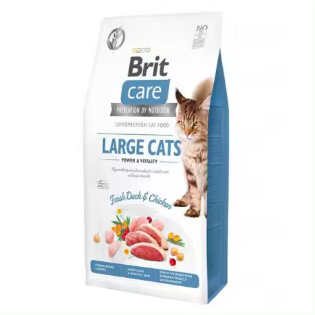 Brit Care Cat Grain Free Power Vitality Gatos Razas Grandes Brit Care - 1