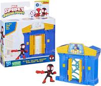 Marvel Spidey y sus increíbles amigos City Blocks Miles Morales: Spider-Man City Bank, Hasbro F8362 - details 0