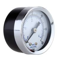 Gauge De Presión Mini 40mm 0-60psi Con Tamaño De Hilo 1/8" NPT Para Compresor De Aire Y Hidráulica Medidor De Vacío Manómetro De Prueba De Presión - details 4