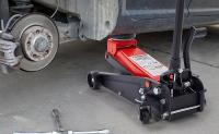 AREBOS Gato hidrÃ¡ulico de maniobra 3T Jack & con pedal y tacos de goma - details 0