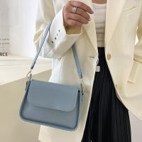 Bolso De Hombro Para Mujer De Moda En Cuero PU Color Sólido Bolso De Armpita Diseñador Bolsa De Mano Y Monedero Para Niñas - details 6