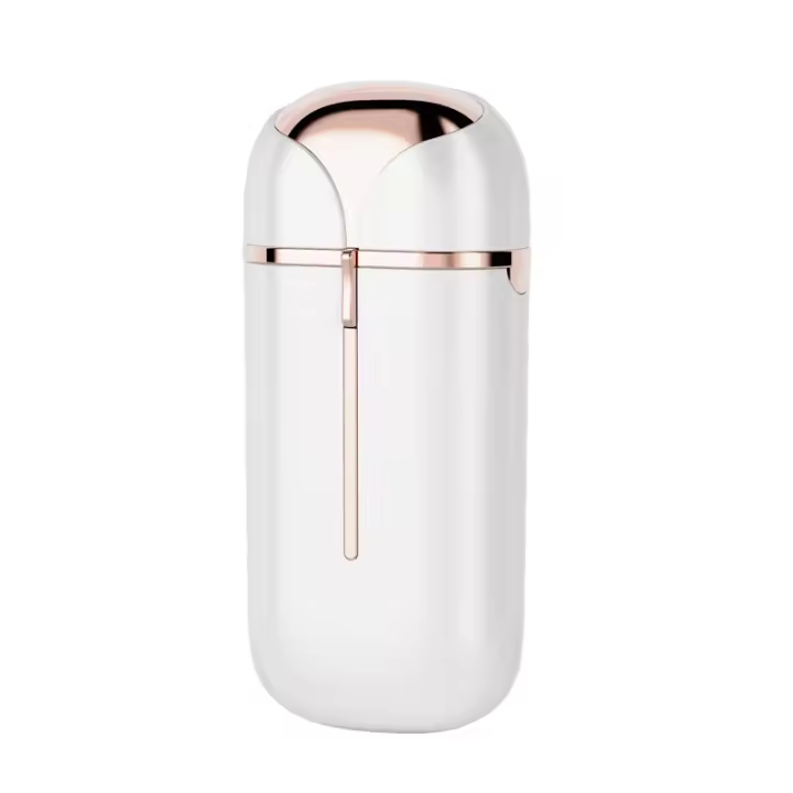 Nuevo Depilador facial para Mujer, mini Depilador de Cabello labial, afeitadora Eléctrica para Vello público, partes privadas, cabeza Doble flotante - 1