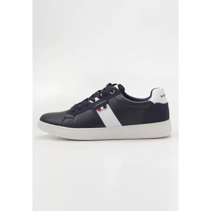 Koroshi Zapatilla casual sneaker con cordones color navy para hombre | Ropa Casual - 1