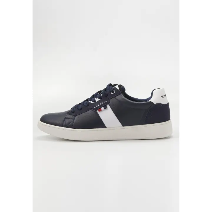 Koroshi Zapatilla casual sneaker con cordones color navy para hombre | Ropa Casual - 1
