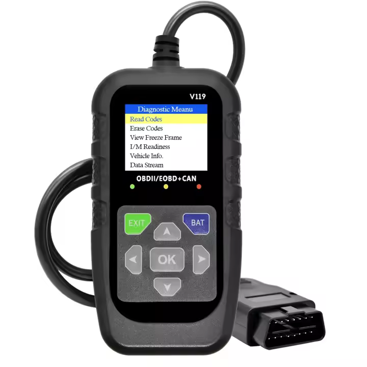 Herramienta De Diagnóstico OBD2 Automotriz Lector De Códigos De Falla Probador De Tensión Del Motor Probador De Carga - 1