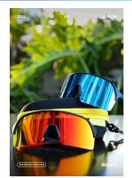 Gafas De Ciclismo Polarizadas Scvcn UV400 Para Hombre Y Mujer Protección Solar Para Conductores Deporte Al Aire Libre Gafas De Ruta - details 12