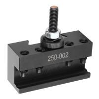 Soporte De Herramienta CNC De Acero De Carbono Alto Para Torrenciales 250-001 Post De Cambio Rápido Soporte De Herramienta - details 1