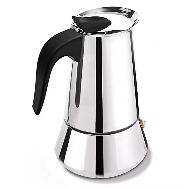 Cafetera Italiana Inducción 3 Tamaños Acero Inoxidable Vitrocerámica Cocinas 600ml - 1