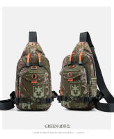 Bolsa Bandolera Para Hombre En Nylon Bolsa De Hombro Cruzada Pequeña Rucksack De Viaje Estilo Casual Con Bolsillos Internos Y Exterior - details 25