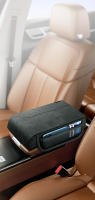 Almohadilla De Consola De Coche Con Almacenamiento Cubierta De Tela De Seda Almohadilla De Apoyo Para Mano De Memoria Espuma Auto Accesorios Interiores - details 0