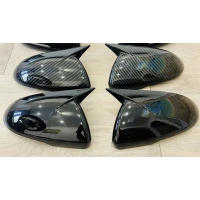 Cubierta Del Espejo Retrovisor En Fibra De Carbono Brillante Para Kia Optima K5 2011-2015 2016-20 Cubierta De Cuerno De Oveja Instalación Fácil Sin Perforaciones Autoadhesiva Impermeable - details 1