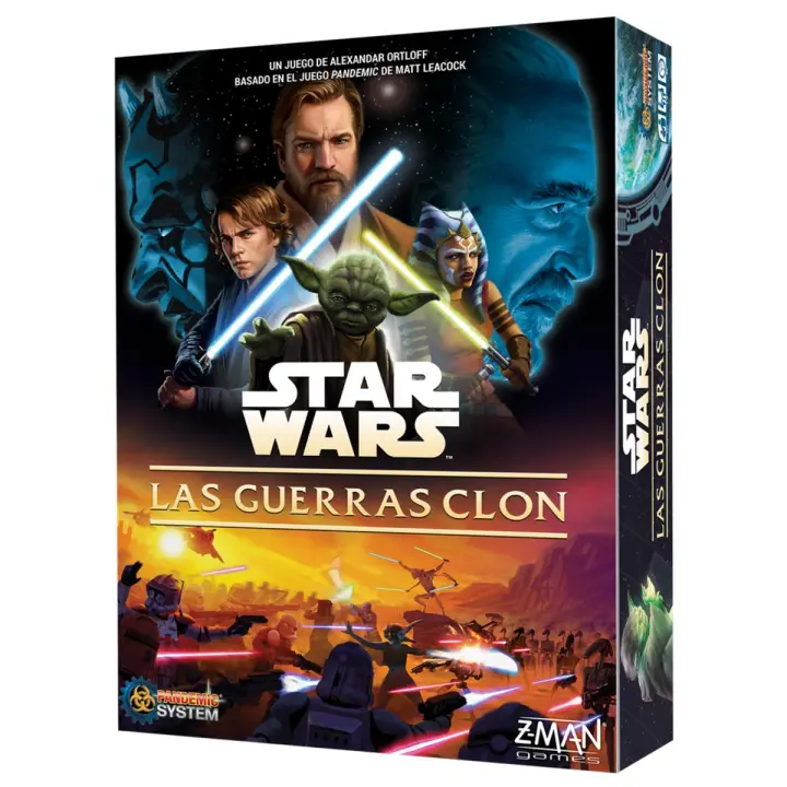 Asmodee - Star Wars: Las Guerras Clon - 1