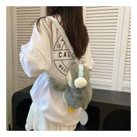 Mochila De Peluche Pingüino Kawaii Para Mujer Bolsa De Hombro Con Estilo Oveja Bolsa De Teléfono Móvil Y Monedas - details 11