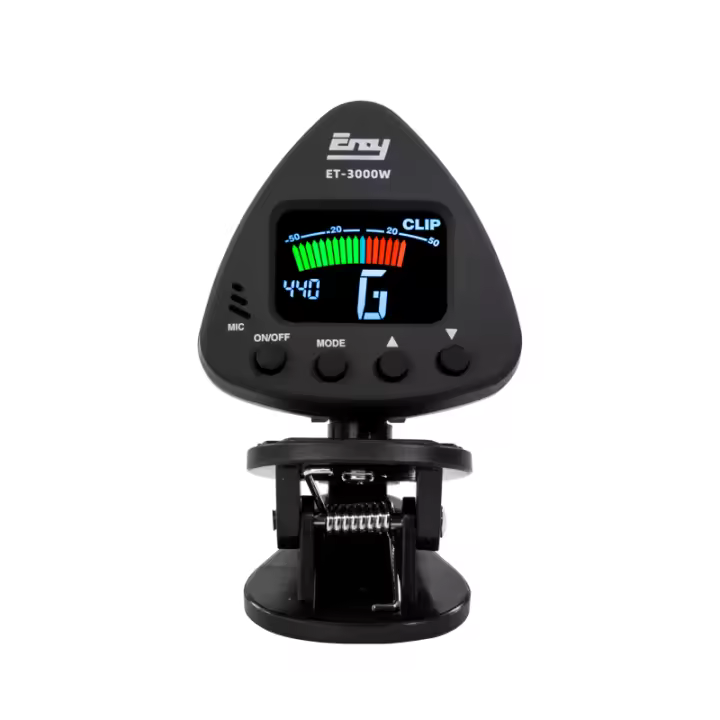 Afinador De Instrumentos De Viento Eno ET 3000W Soporta Micrófono Y Modo De Afinación Con Clip Accesorio Para Saxofón Clarinete Trompeta Flauta - 1