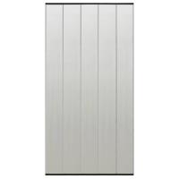 vidaXL Mosquitera de Puerta con Cortina de Malla Pantalla Poliéster Negro Dimensiones 100 x 220 cm, 240 x 240 cm, 120 x 240 cm - details 0