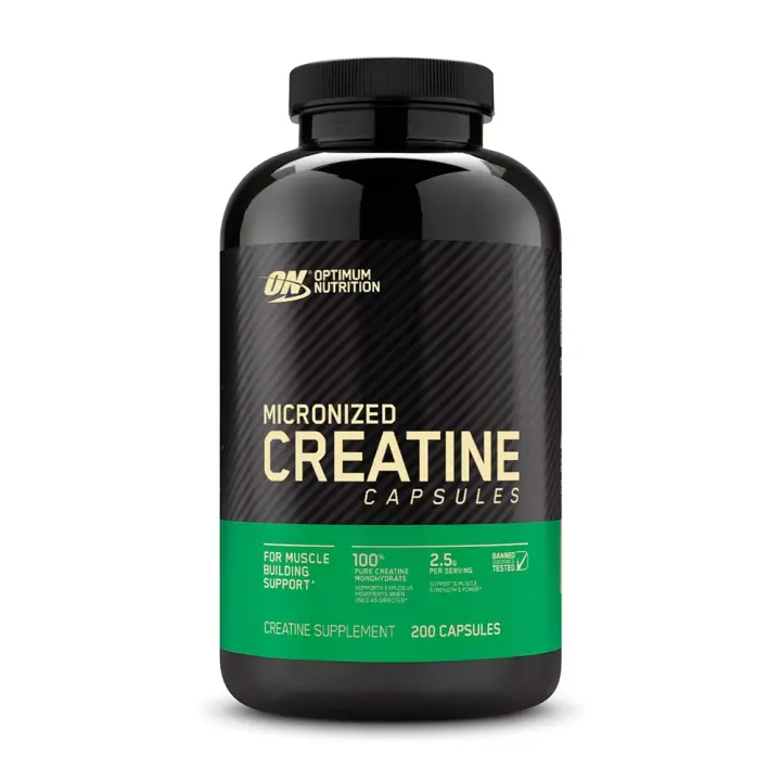 Optimum Nutrition - Creatine 2500 200 caps - Creatina en cápsulas - 1