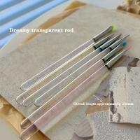 Pincel De Dibujo Para Uñas Aurora Transparente Uso Con Gel UV Extensión Y Dibujado Herramienta Manicura DIY Pincel De Uñas De Nylon - details 2
