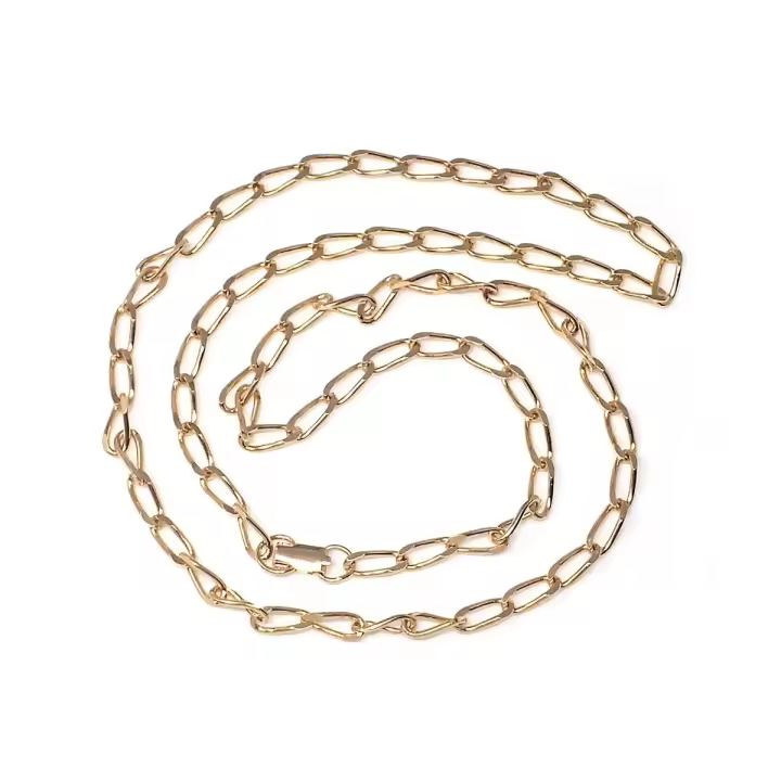 Inmaculada Romero Cadena Metal Chapada 70cm Bilbao Mujer Tipo Cierre Pato - 1