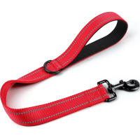 Correa Corta Para Perros Taglory Con Manija Padded Y Cinta Reflectante Correa De Nylon Resistente Para Entrenamiento Y Control - details 5