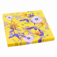 Toallas De Papel De Grado Alimenticio Impresas En Color Con Patrón Floral Amarillo Para Decoración De Mesa De Postres 20 Piezas Decoupage - details 0